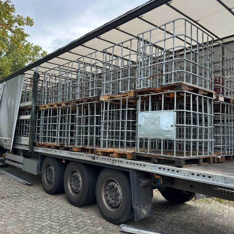 Vervoer met vrachtwagen